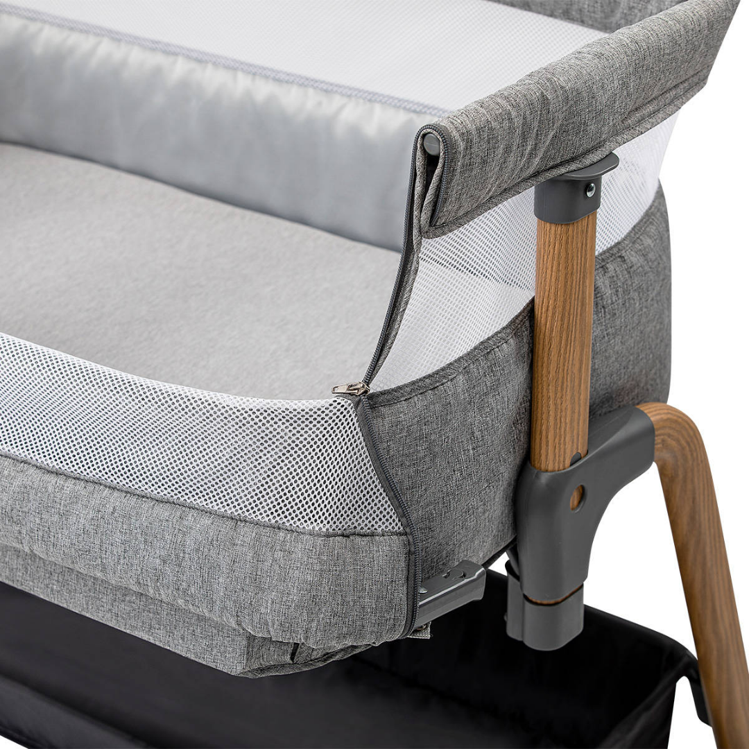 FreeON® Obposteljna posteljica Bliss s predalom grey FreeON