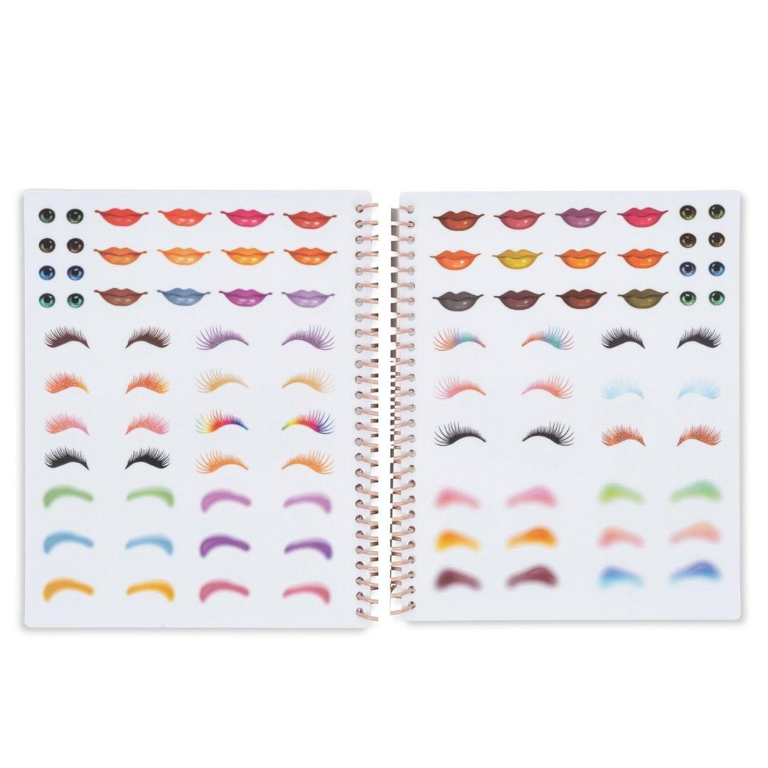 Konges Sløjd® Knjiga z nalepkami Glam Me Up Konges Sløjd