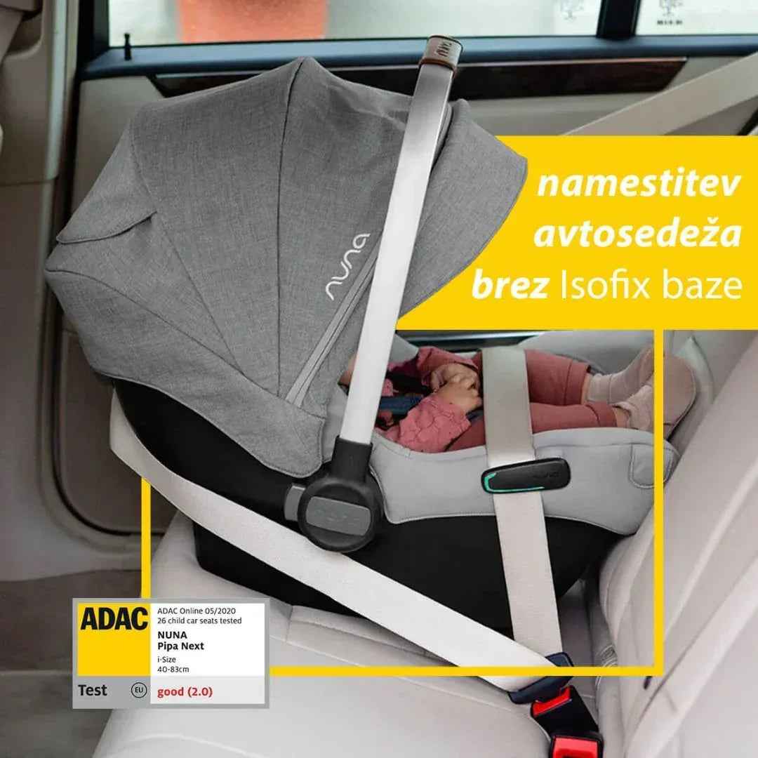 Nuna® Car Seat Pipa™ Next i-Size 0+ (40-83 cm) Thunder | Evitas