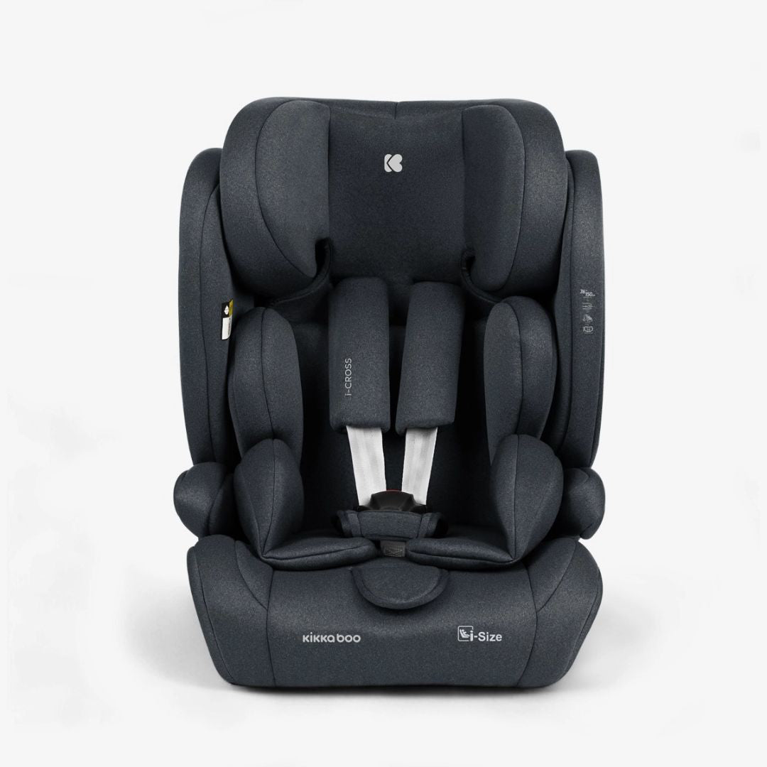KikkaBoo® Otroški avtosedež i-Cross i-SIZE (76-150 cm) Dark Grey KikkaBoo