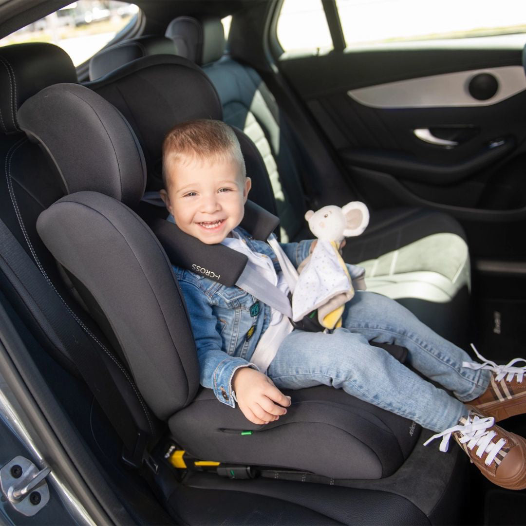 KikkaBoo® Otroški avtosedež i-Cross i-SIZE (76-150 cm) Dark Grey KikkaBoo