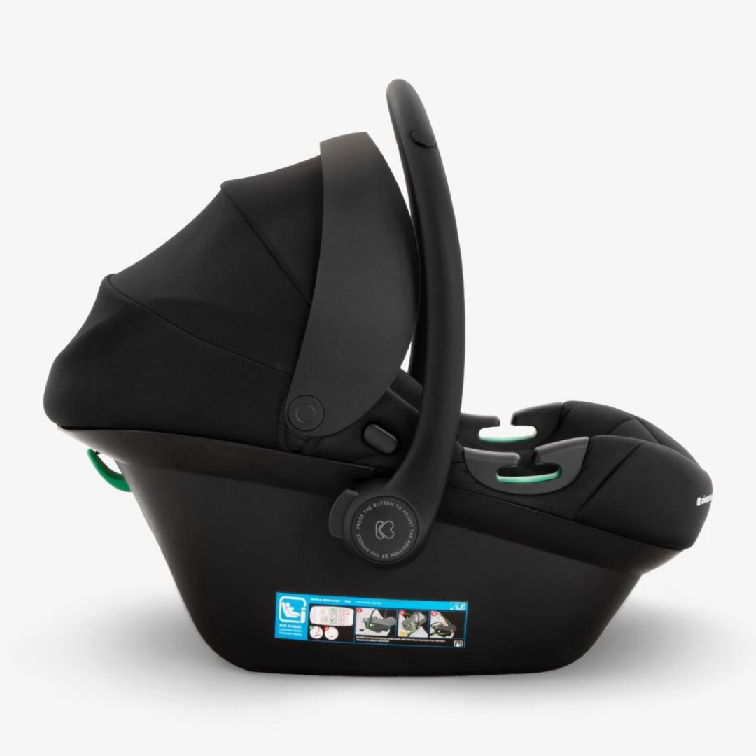 KikkaBoo® Otroški avtosedež / lupinica i-Prime i-SIZE (40-87 cm) Black (Kara/Lanah/Thea 2024/Tiffany, Naya) KikkaBoo