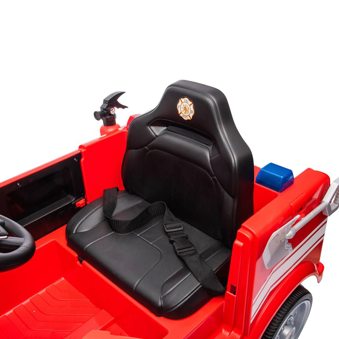 KikkaBoo® Gasilski avto na akumulator Little Fire Red + 12V/4AH KikkaBoo