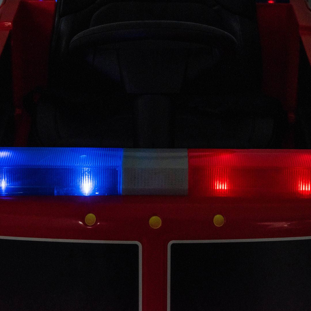 KikkaBoo® Gasilski avto na akumulator Little Fire Red + 12V/4AH KikkaBoo