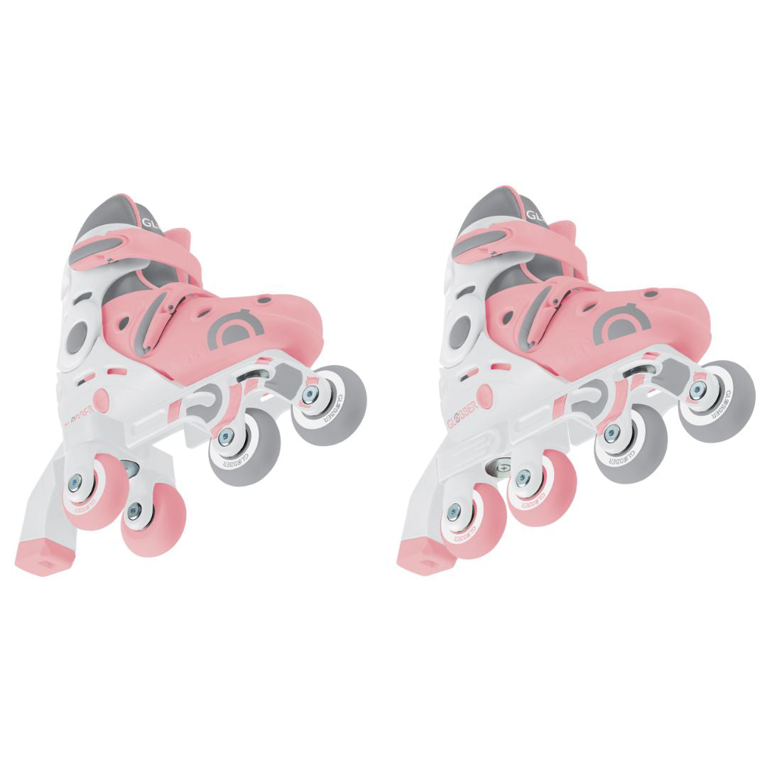 Globber® Rolerji Learning 2v1 S/M: 30-33 Pastel Pink Globber