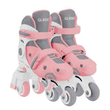 Globber® Pattini a rotelle Learning 2in1 S/M: 30-33 Pastel Pink