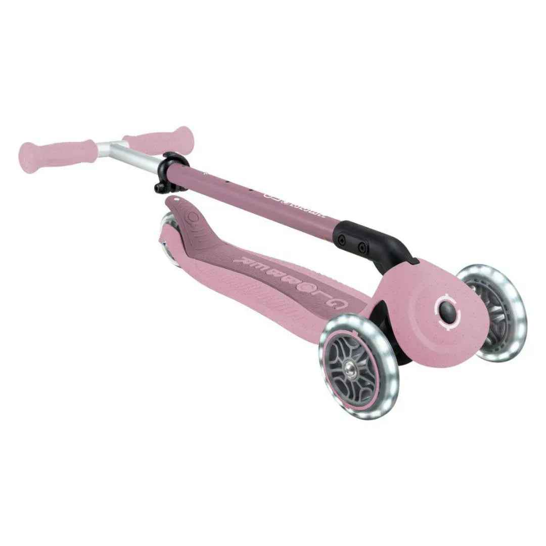 Globber® GO UP Active ECO Foldable Scooter with Light-Up Wheels
