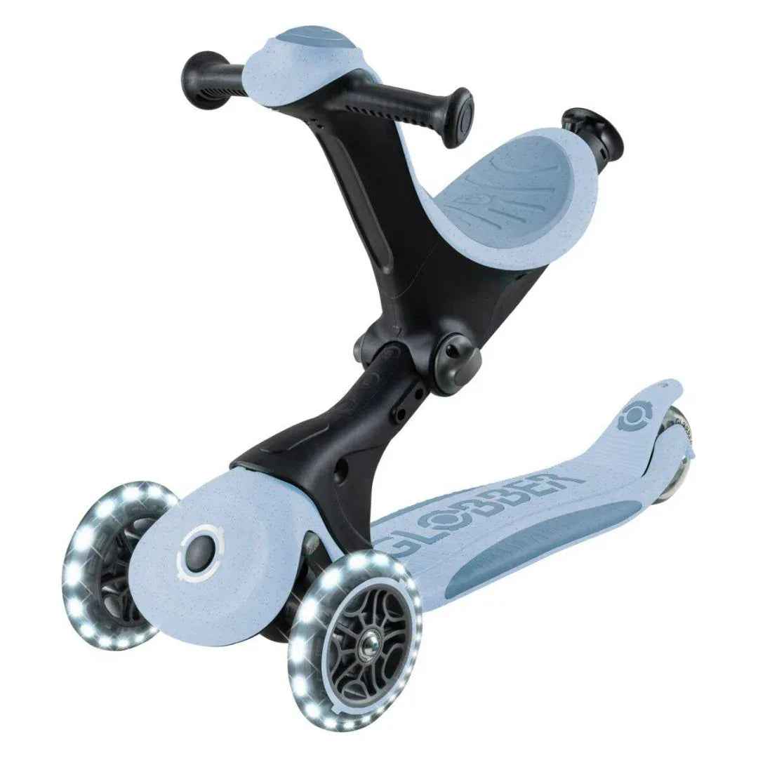 Globber® GO UP deluxe 360° Foldable Scooter with Light-Up Wheels
