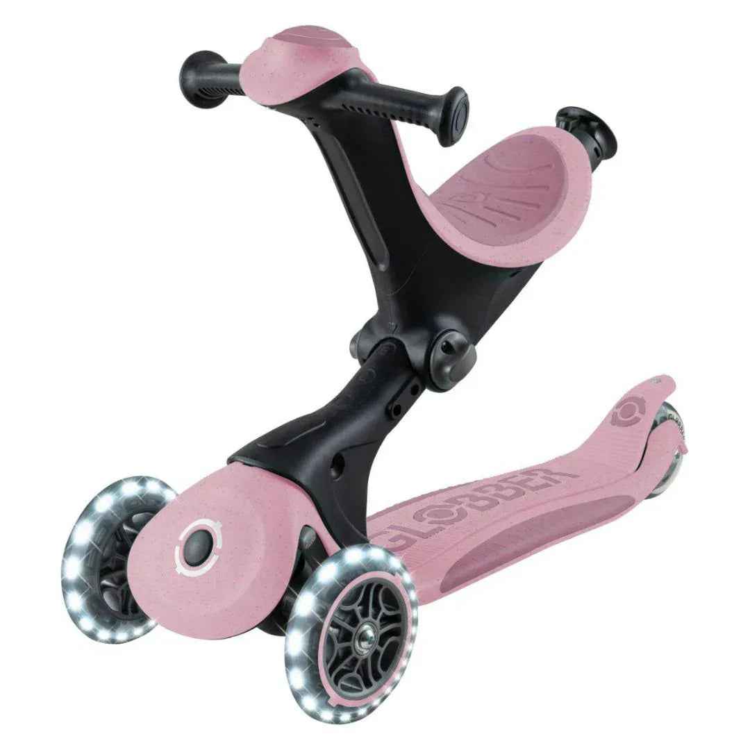 Globber® GO UP deluxe 360° Foldable Scooter with Light-Up Wheels