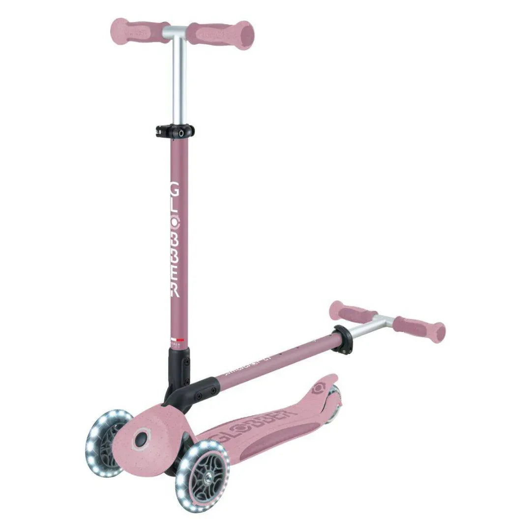 Globber® GO UP deluxe 360° Foldable Scooter with Light-Up Wheels