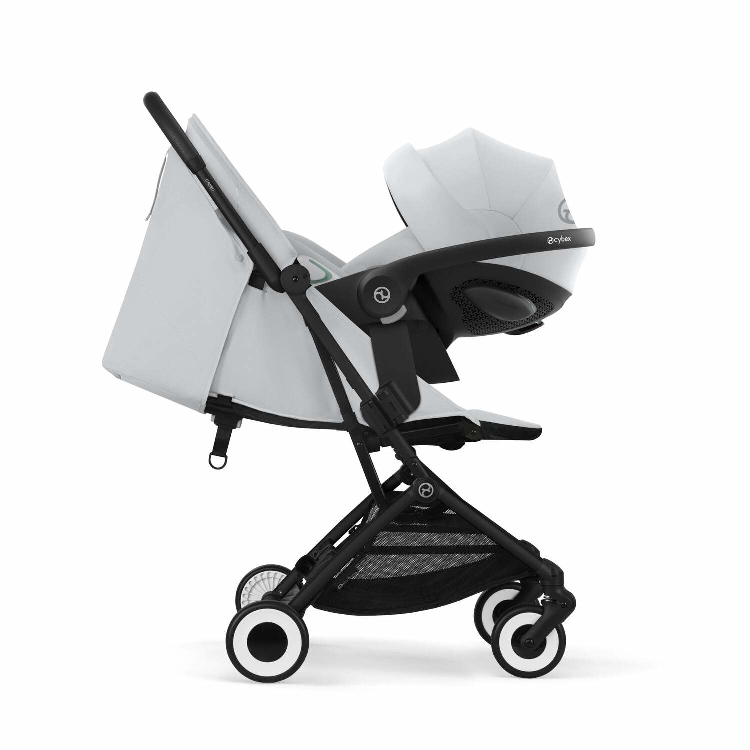 Cybex® Otroški voziček Orfeo (0-22kg) Fog Grey (Black Frame) Cybex
