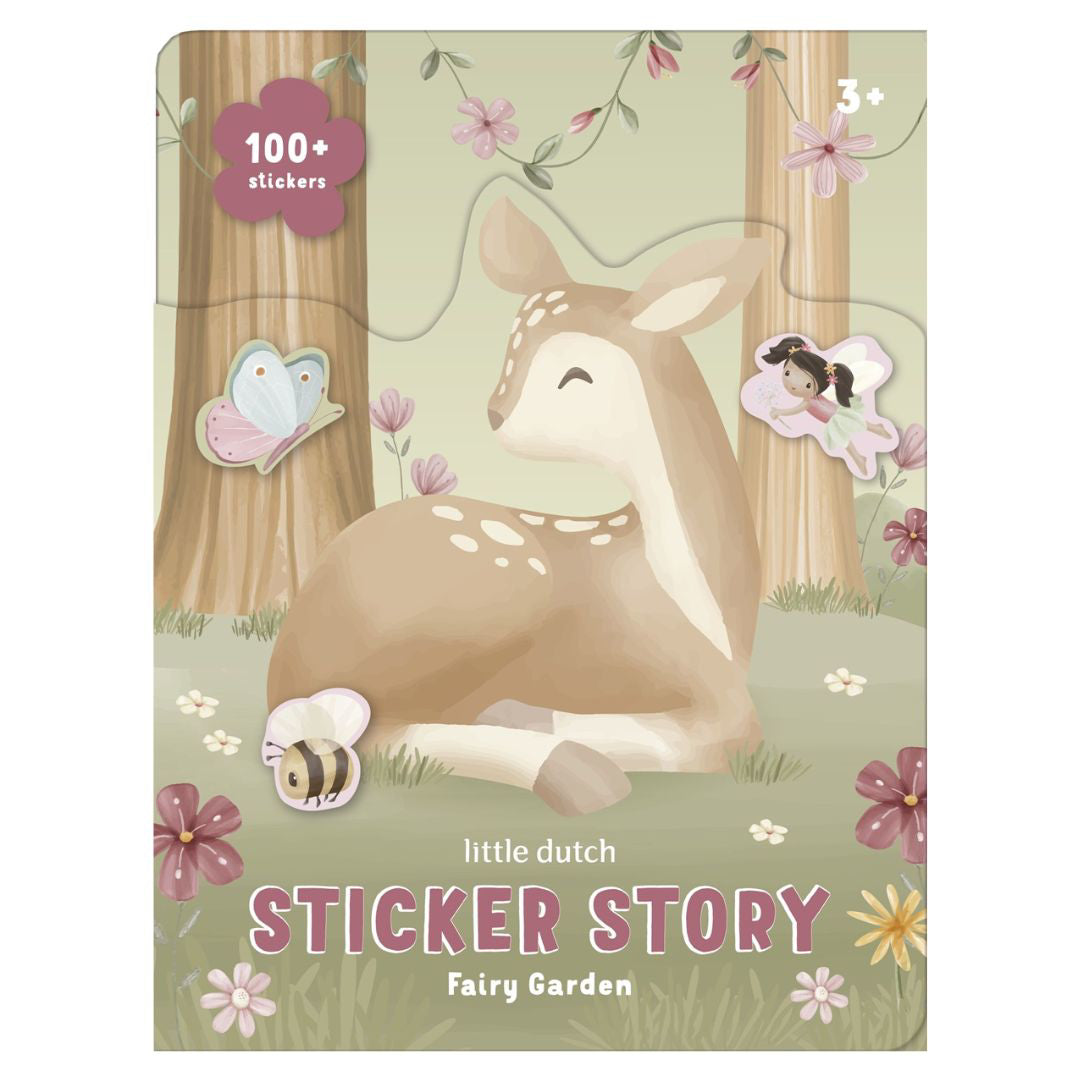 Little Dutch® Knjiga z nalepkami Fairy Garden Little Dutch