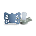 Frigg® Ciuccio anatomico in silicone Butterfly Ocean View/Sage