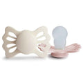 Frigg® Symmetrical Silicone Pacifiers Lucky Cream/Blush