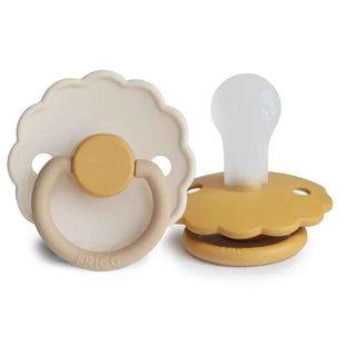 Frigg® Ciuccio in silicone Daisy Chamomile/Honey gold 