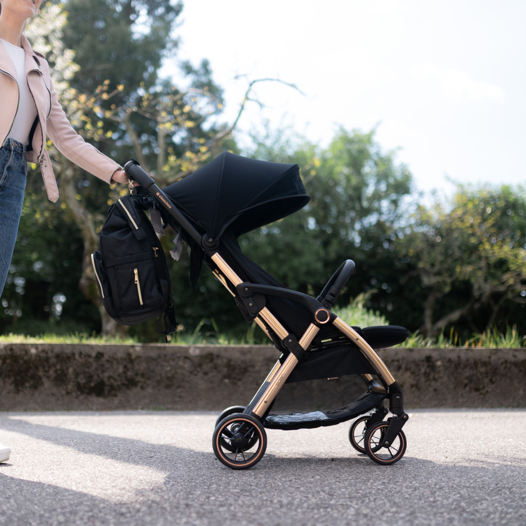 KikkaBoo® Otroški voziček Eden Black KikkaBoo
