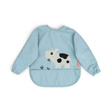 Done by Deer®Bavaglino con le maniche Tiny Farm Blue