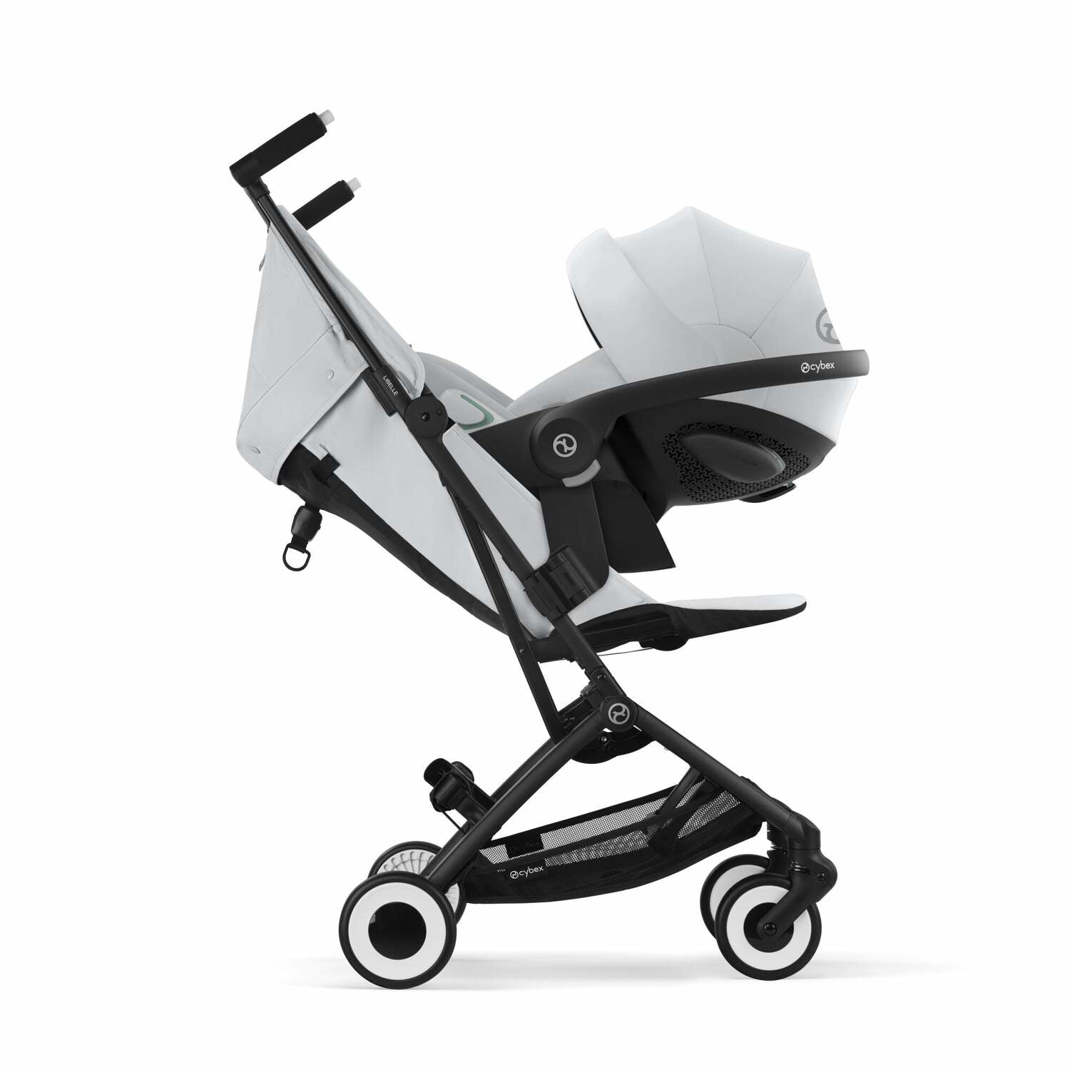 Cybex® Otroški voziček Libelle (0-22kg) Fog Grey (Black Frame) 2025 Cybex