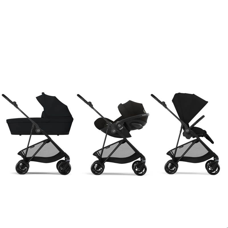 Cybex® Otroški voziček Melio™ Carbon (0-15 kg) Magic Black 2025 Cybex