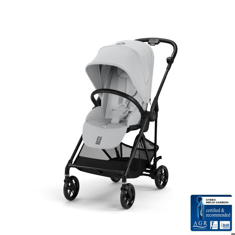 Cybex® Stroller Melio™ Carbon (0-15 kg) Fog Grey 2025 | Evitas