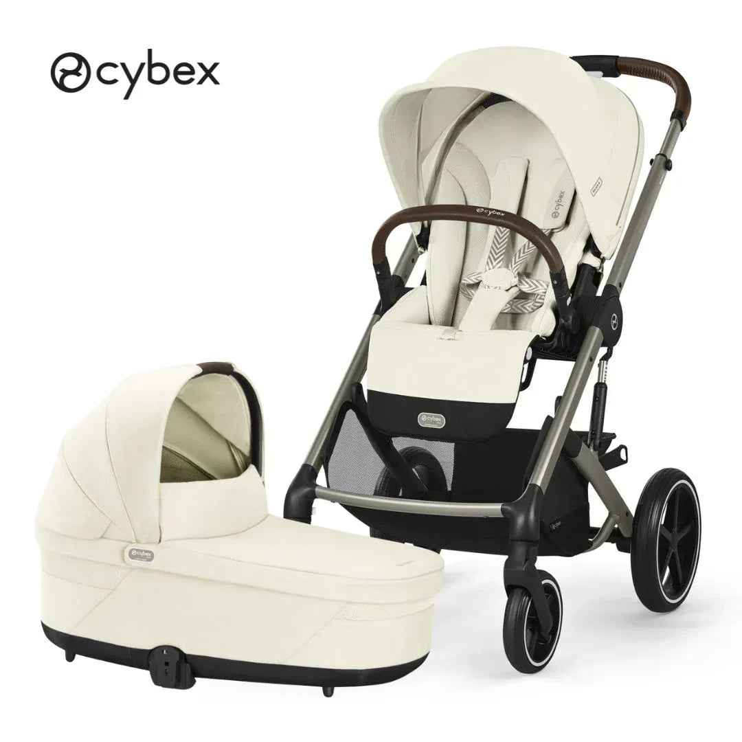 cybex cyber Cybex, Balios S Lux Pushchair, Taupe Frame at Bygge Bo Baby & Kids Store | Taupe / Seashell Beige | Bygge Bo
