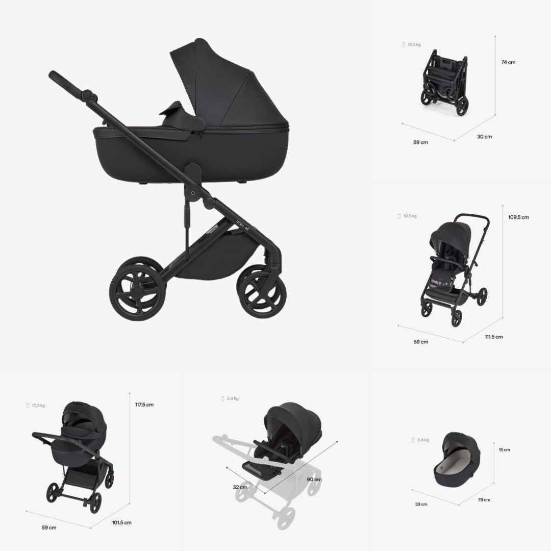 Anex® Otroški voziček 2v1 Eli No.5 Anex