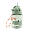 Done by Deer® Kojenecká lahev se slámkou Playground Green 280 ml