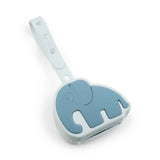 Done by Deer® Silicone pacifier pouch Elphee Blue