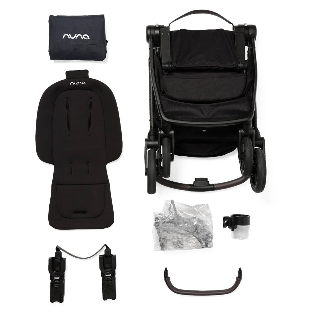 Nuna® Otroški voziček Swiv™ Caviar Nuna