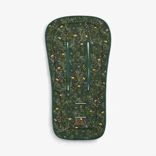 KikkaBoo® Prodyšná 3D Mesh podložka do kočárku Secret Garden Green