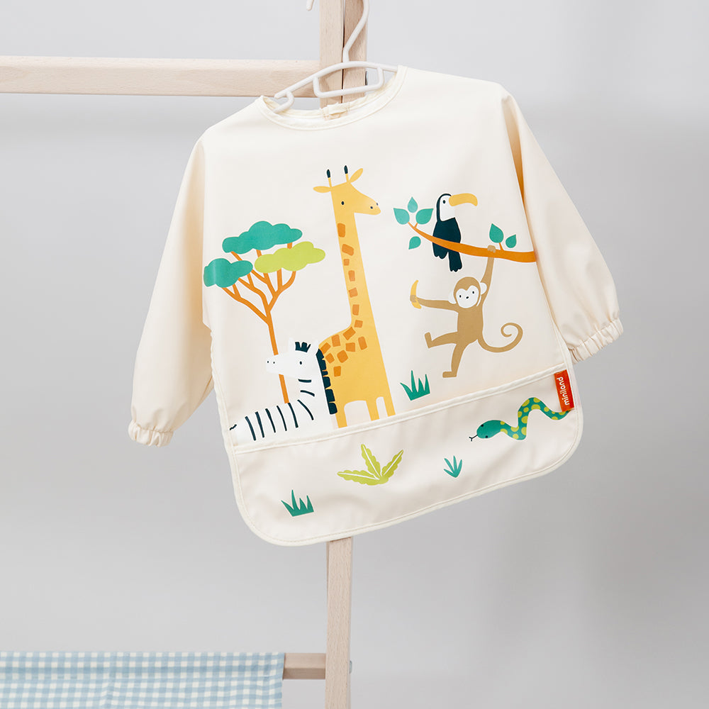 Miniland® Steklenička s slamico 450ml Jungle Miniland