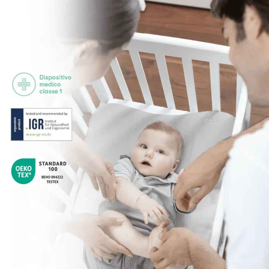 Koala Babycare® My First Pillow Perfect Head MAXI AIR Grey – Evitas