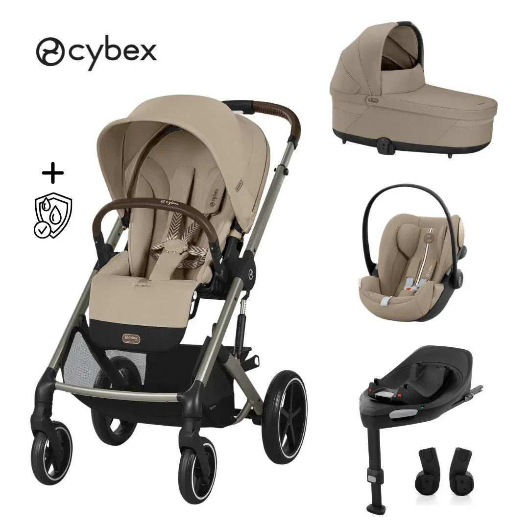 Cybex® 4in1 Stroller Balios S Lux + Carry Cot + Cloud G Car Seat + Bas –  Evitas