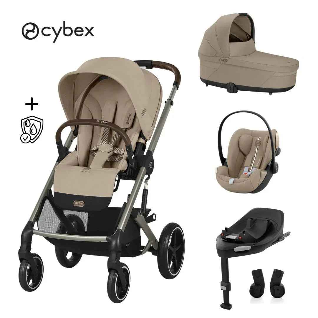 cybex carrycot s Cybex® 4in1 Stroller Balios S Lux + Carry Cot + Cloud G Car Seat + Bas – Evitas