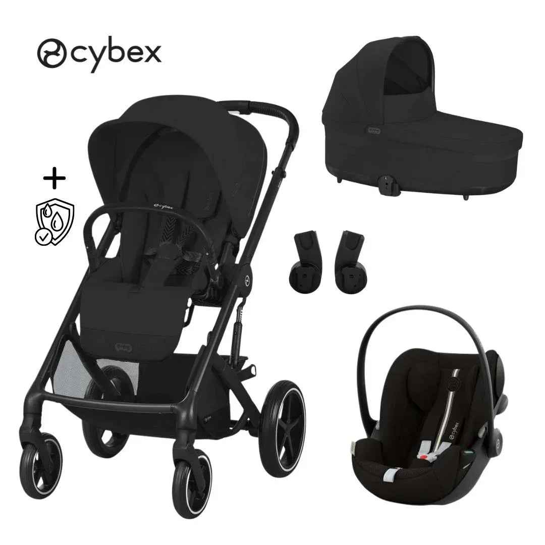 cybex cloud z stroller Cybex® 3in1 Stroller Balios S Lux + Carry Cot + Cloud G3 Car Seat Moon –  Evitas