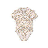 Swim Essentials®  Maillot de bain manches courtes Neutral Leopard