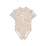 Swim Essentials® Otroške enodelne kopalke Neutral Leopard Swim Essentials