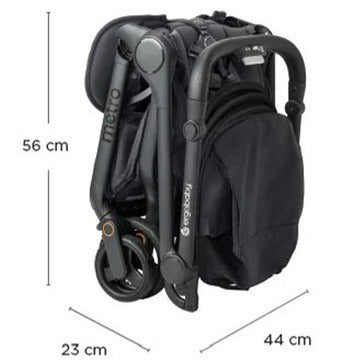 Ergobaby® Kompaktni mestni voziček Metro 3 Onyx Black Ergobaby