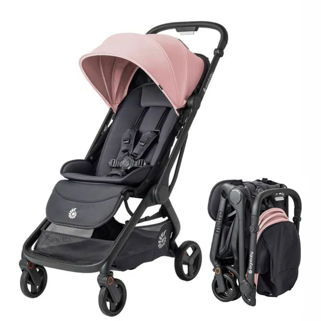 Ergobaby® Strehica z UV zaščito Metro 3 Blush Pink Ergobaby