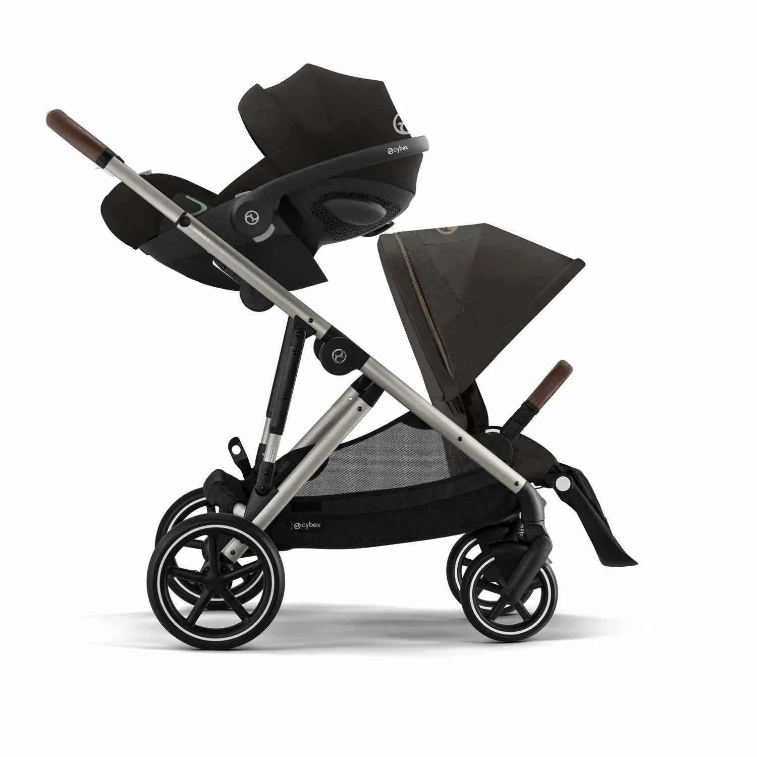 Cybex® Stroller Gazelle™ S Chocolate Brown (Taupe Frame) – Evitas