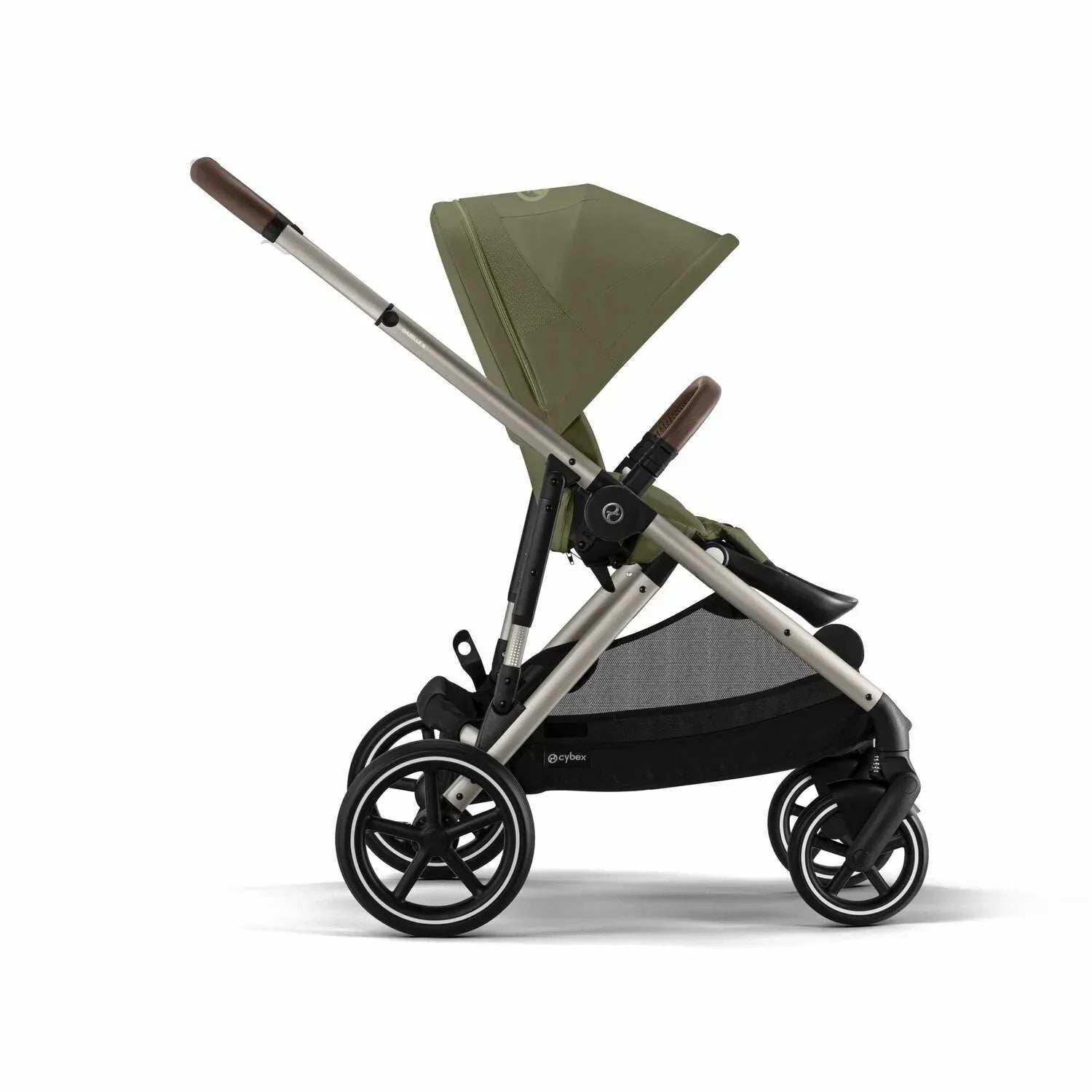 Cybex® Baby Stroller Gazelle™ S Moss Green (Taupe Frame) | Evitas