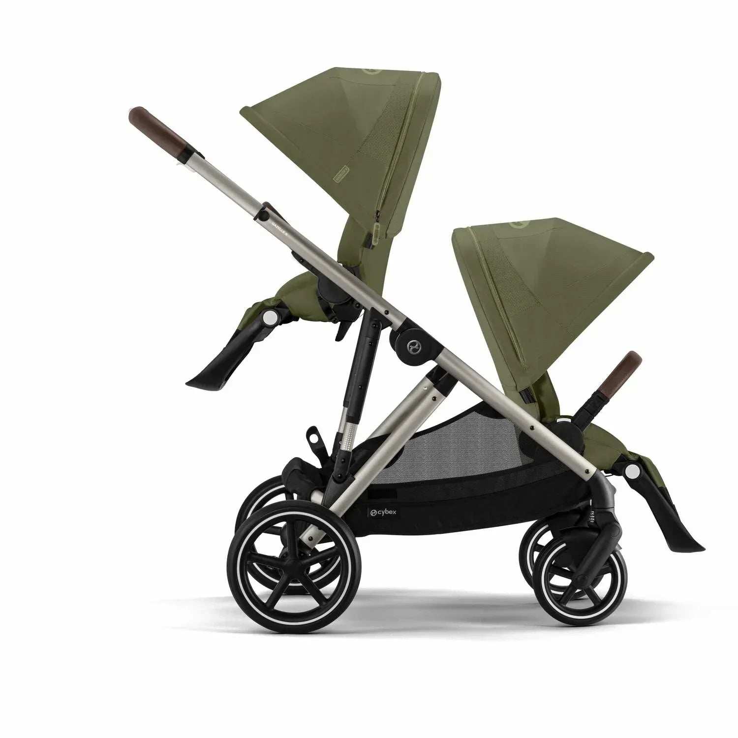 Cybex® Baby Stroller Gazelle™ S Moss Green (Taupe Frame) | Evitas