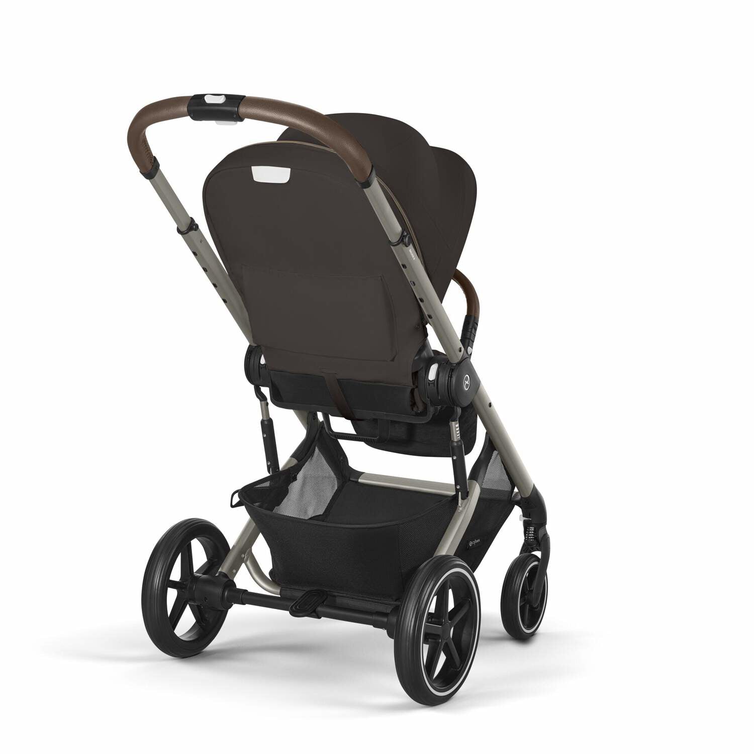 Cybex® Otroški voziček 3v1 Balios S Lux + Avtosedež Cloud G Chocolate Brown Cybex
