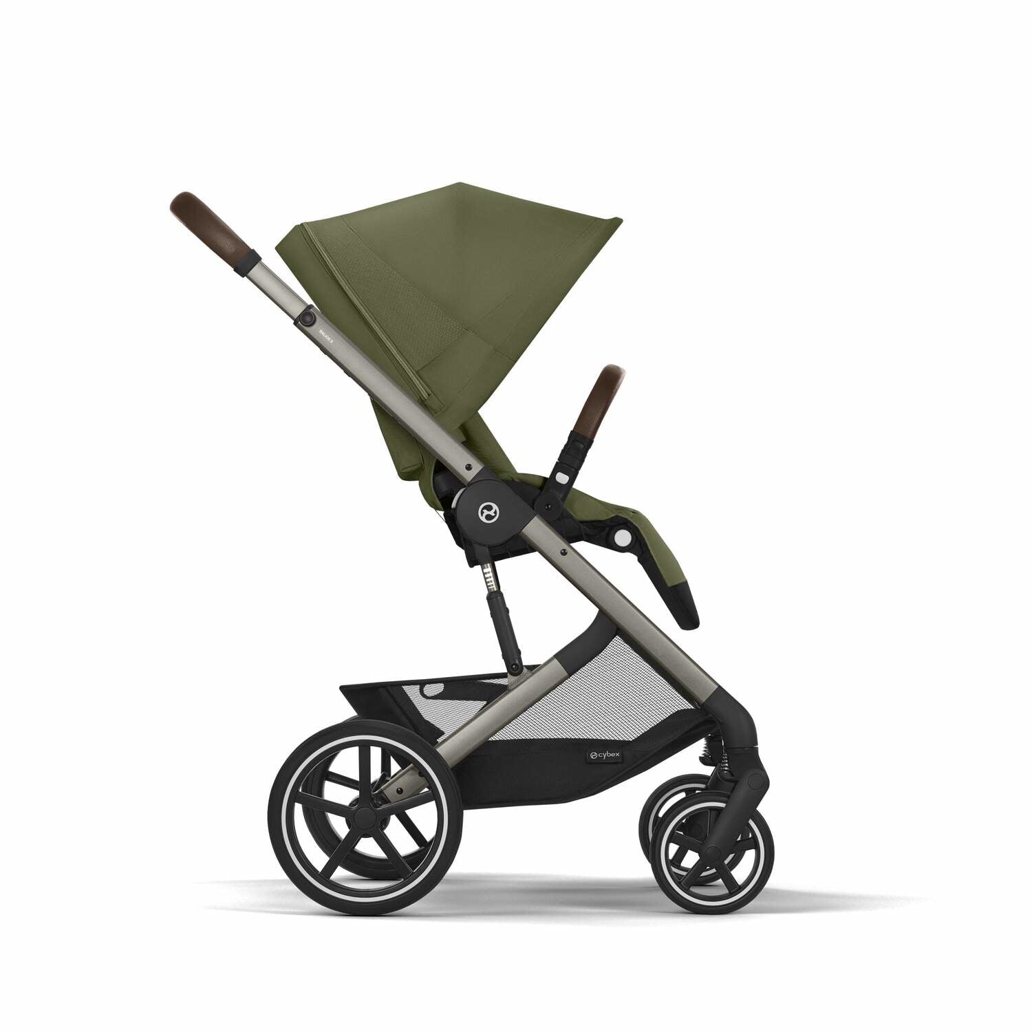 Cybex® Otroški voziček 3v1 Balios S Lux + Avtosedež Cloud G Moss Green Cybex