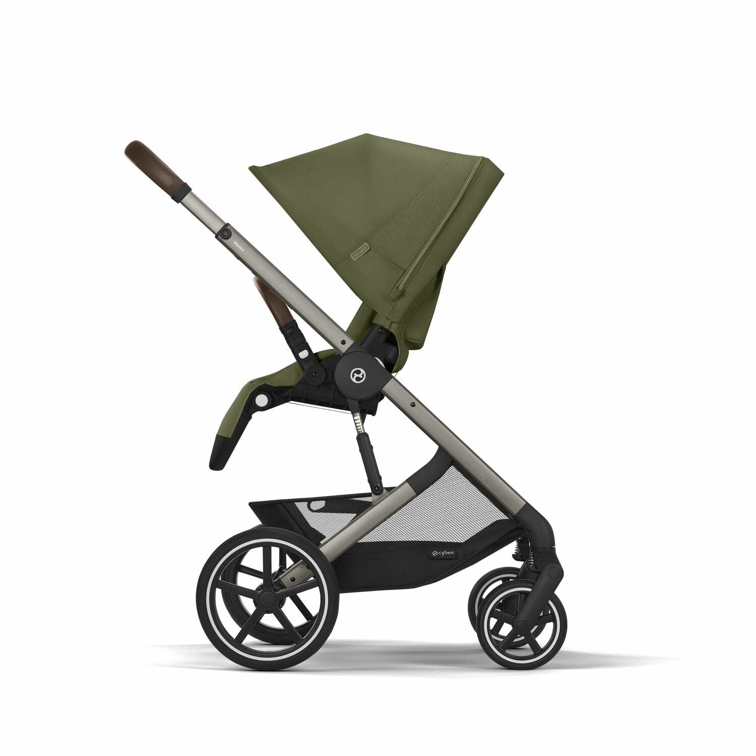Cybex® Dodatni športni sedež Gazelle™ S Moss Green (Taupe Frame) Cybex
