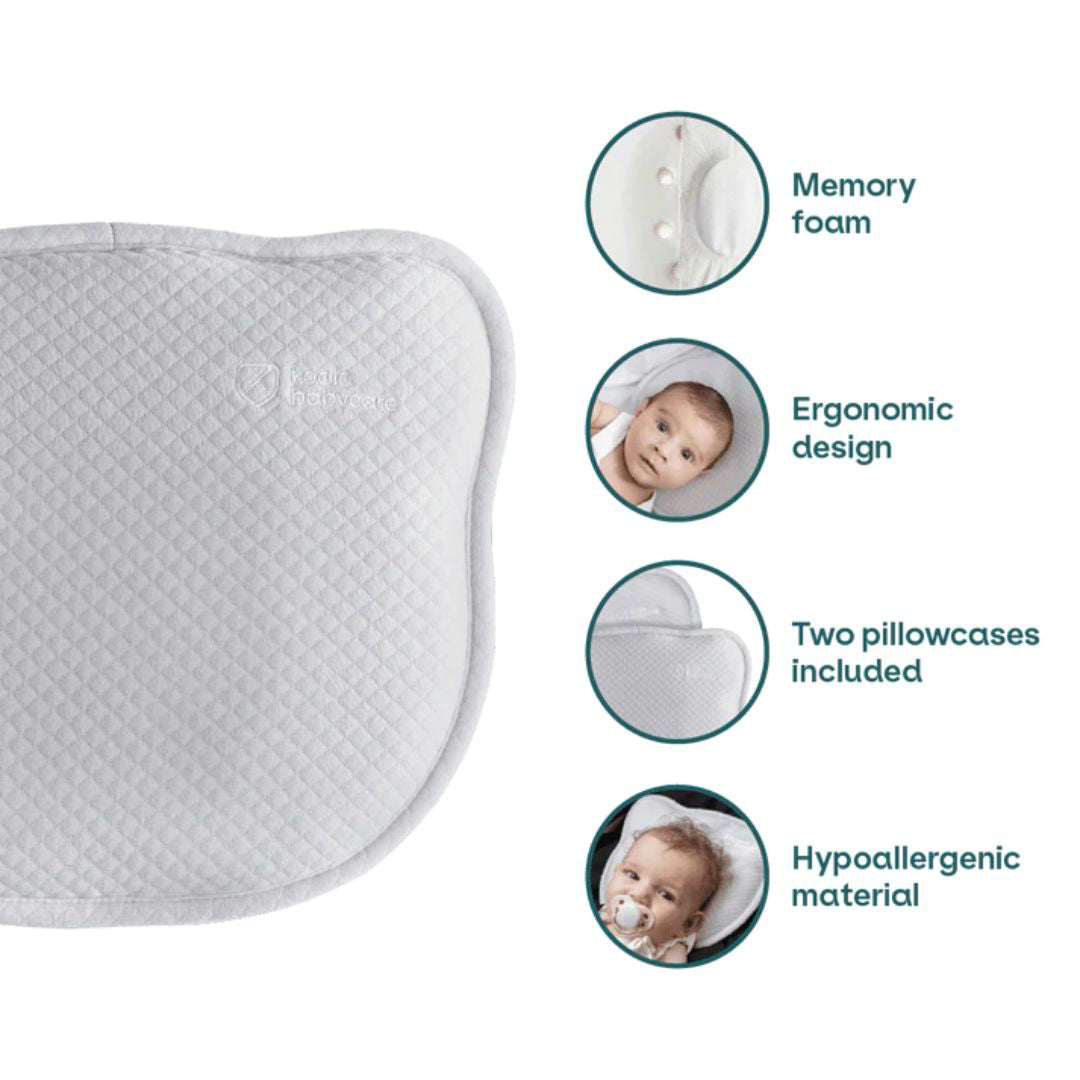 Koala Babycare® Pripomoček za preprečevanje zaležane glavice Perfect Head AIR White Koala Babycare