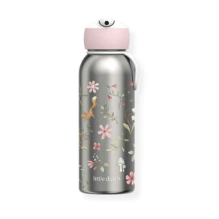Little Dutch® Stainless Steel Kids Bottle Flip-Up Fairy Wonders 350ml
