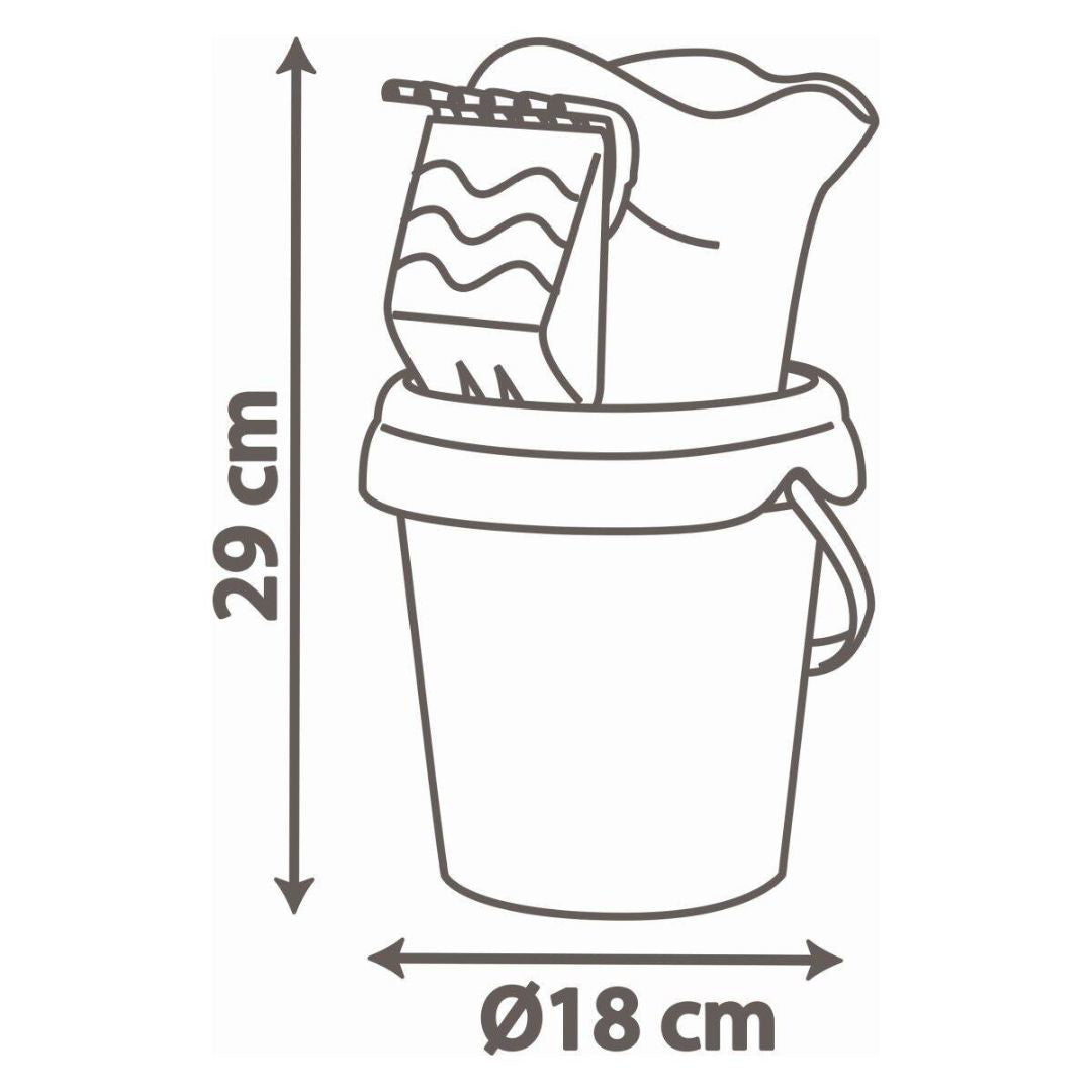 Smoby® Set za na plažo Mickey Garnished Bucket Smoby