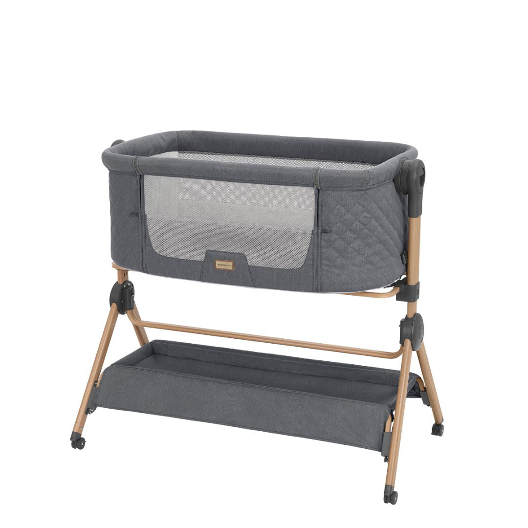 KikkaBoo® Obposteljna posteljica in stolček za hranjenje 2v1 Sleat Me Grey KikkaBoo