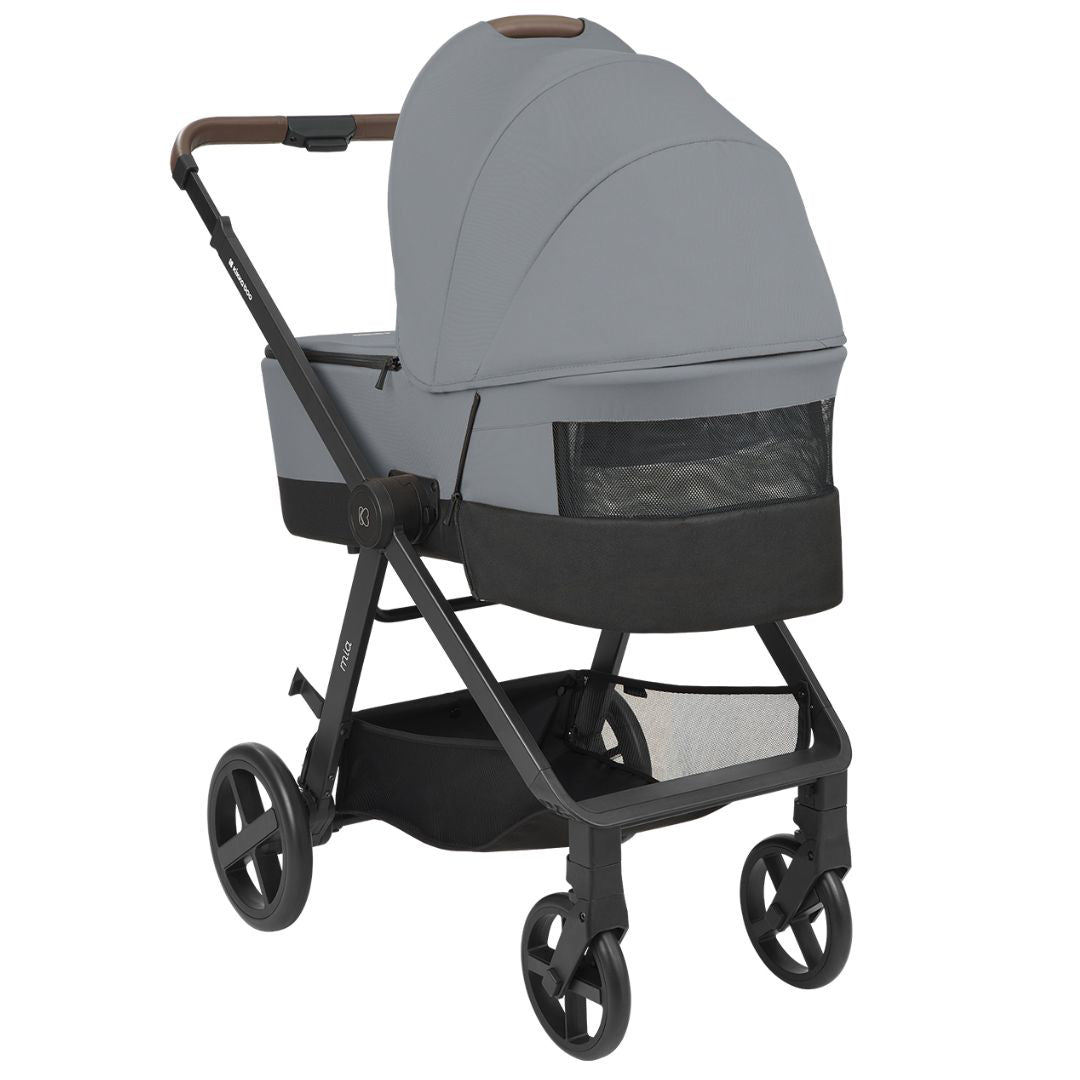 KikkaBoo® Otroški voziček s košaro 3v1 Mia Grey KikkaBoo